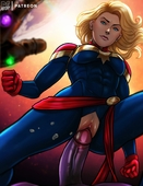 Avengers Captain_Marvel Marvel_Comics Thanos pumpkinsinclair // 1275x1650 // 237.7KB // jpg