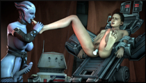 Asari Liara_T'Soni Mass_Effect Rey Star_Wars // 1944x1104 // 3.0MB // png