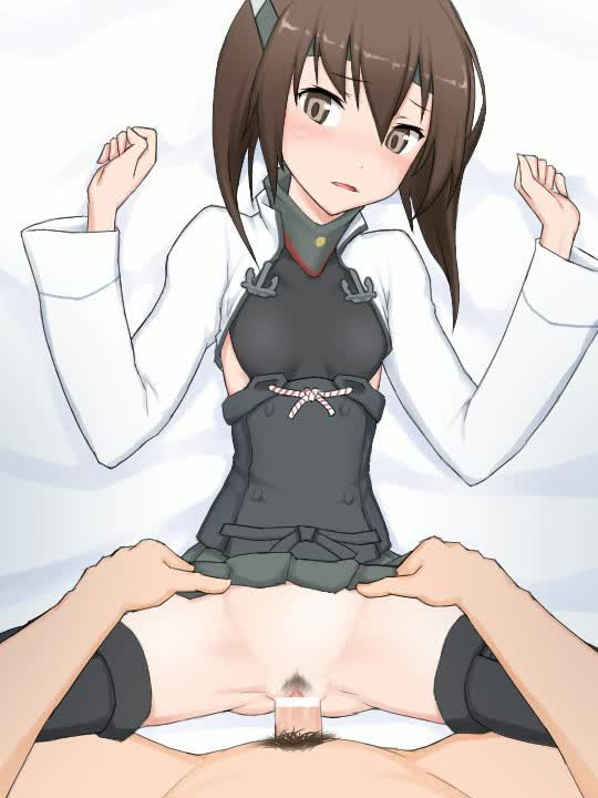 Animated Kantai_Collection Taihou kurokaji // 540x720 // 2.8MB // webm