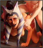 3D Ahsoka_Tano Blender SnafuSevSix Star_Wars Togruta anakin_skywalker // 2086x2353 // 21.3MB // png