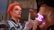 3D Animated Leeterr Moira_(Overwatch) Overwatch Sound Source_Filmmaker // 1920x1080 // 8.1MB // webm