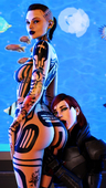 3D Commander_Shepard Femshep Jack_(Subject_Zero) Mass_Effect Source_Filmmaker lordaardvark // 2160x3840 // 6.7MB // png