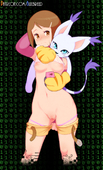 BlueBreed ColorPunish Digimon GATO Kari_Kamiya // 658x1089 // 741.1KB // png