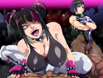 Crossover Juri_Han Lvrb Reina_Mishima Street_Fighter Tekken // 2800x2100 // 565.0KB // jpg