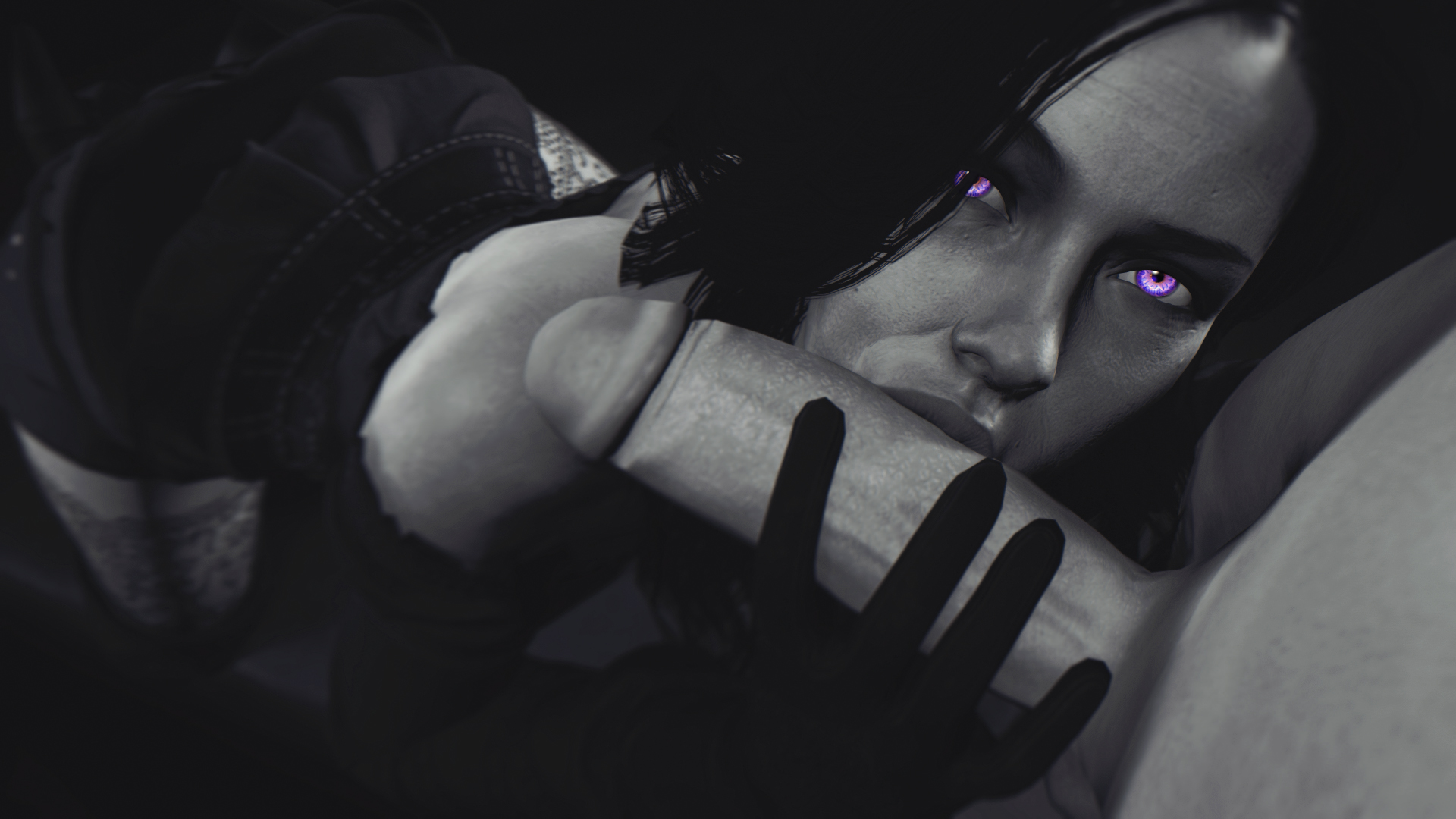 Rule34hentai We Just Want To Fap Image 108615 3d Leeterr Source Filmmaker The Witcher Yennefer