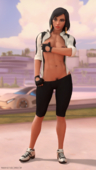 Overwatch Pharah pharahbestgirl // 1080x1920 // 1.4MB // png