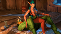 Animated Blood_Elf Rexxcraft Troll World_of_Warcraft // 720x405 // 3.4MB // gif