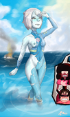 Garnet Pearl_(Steven_Universe) Steven_Quartz_Universe Steven_Universe // 900x1499 // 1.2MB // png