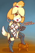 Animal_Crossing Isabelle Kreschun // 1200x1800 // 1.2MB // png