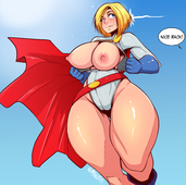 DC_Comics Numbnutus Power_Girl // 5412x5382 // 5.3MB // jpg