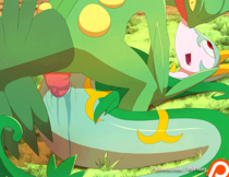 Animated Pokemon Sceptile_(Pokémon) Serperior_(Pokémon) mrploxy // 600x463 // 1.6MB // gif