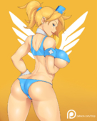 Mercy Overwatch the-ttrop // 900x1125 // 637.7KB // png