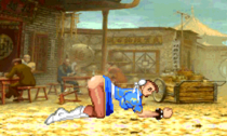Animated Bao Chun-Li Crossover King_of_Fighters Mugen Street_Fighter // 500x300 // 136.3KB // gif