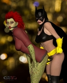 3D Batgirl Batman_(Series) DC_Comics GunnerSteve3D Poison_Ivy // 1477x1840 // 226.6KB // jpg