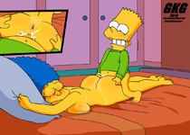 Bart_Simpson Marge_Simpson The_Simpsons gkg // 1200x858 // 438.1KB // jpg