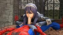 Crossover Fire_Emblem Lucina Marvel_Comics Spider-Man Spider-Man_(Series) // 1280x720 // 249.5KB // jpg