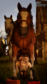 3D Horse(s) Metal_Gear_Solid Quiet Source_Filmmaker snippstheslammer // 1080x1920 // 4.2MB // png