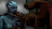 Asari Duke_Nukem Liara_T'Soni Mass_Effect Pregnator Ywelmsfm // 1920x1080 // 862.2KB // jpg