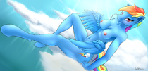 My_Little_Pony_Friendship_Is_Magic OneOfYouAre Rainbow_Dash // 1900x910 // 1.3MB // png