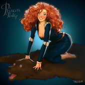 Brave_(Series) Disney_(series) Princess_Merida Tarusov // 4000x4000 // 3.3MB // jpg