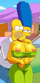 Homer_Simpson Marge_Simpson The_Simpsons // 477x984 // 291.9KB // jpg