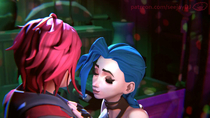 3D Animated Arcane Jinx League_of_Legends SeejayDj Sound Vi // 1920x1080, 25.1s // 14.1MB // mp4