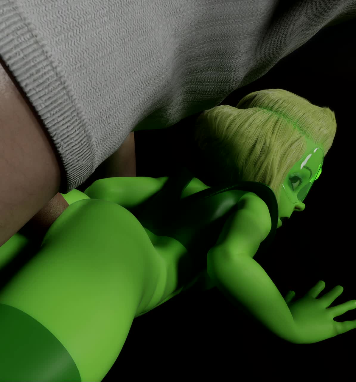 3D Animated Blender Peridot RastafarianSFM Steven_Universe // 1195x1280 // 827.1KB // webm