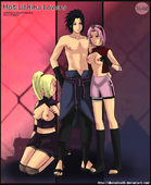 Ino_Yamanaka Naruto Sakura_Haruno Sasuke_Uchiha // 900x1102 // 598.1KB // jpg