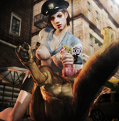 3D ImaginaryDigitales Jill_Valentine Resident_Evil XNALara // 2467x2505 // 5.4MB // png