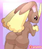 Animated Lopunny_(Pokémon) Pokemon // 550x650 // 2.0MB // gif