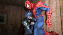 Crossover Fire_Emblem Fire_Emblem_Awakening Lucina Marvel Peter_Parker Spider-Man Spider-Man_(Series) Super_Smash_Bros. cowman // 1920x1080 // 1.1MB // jpg