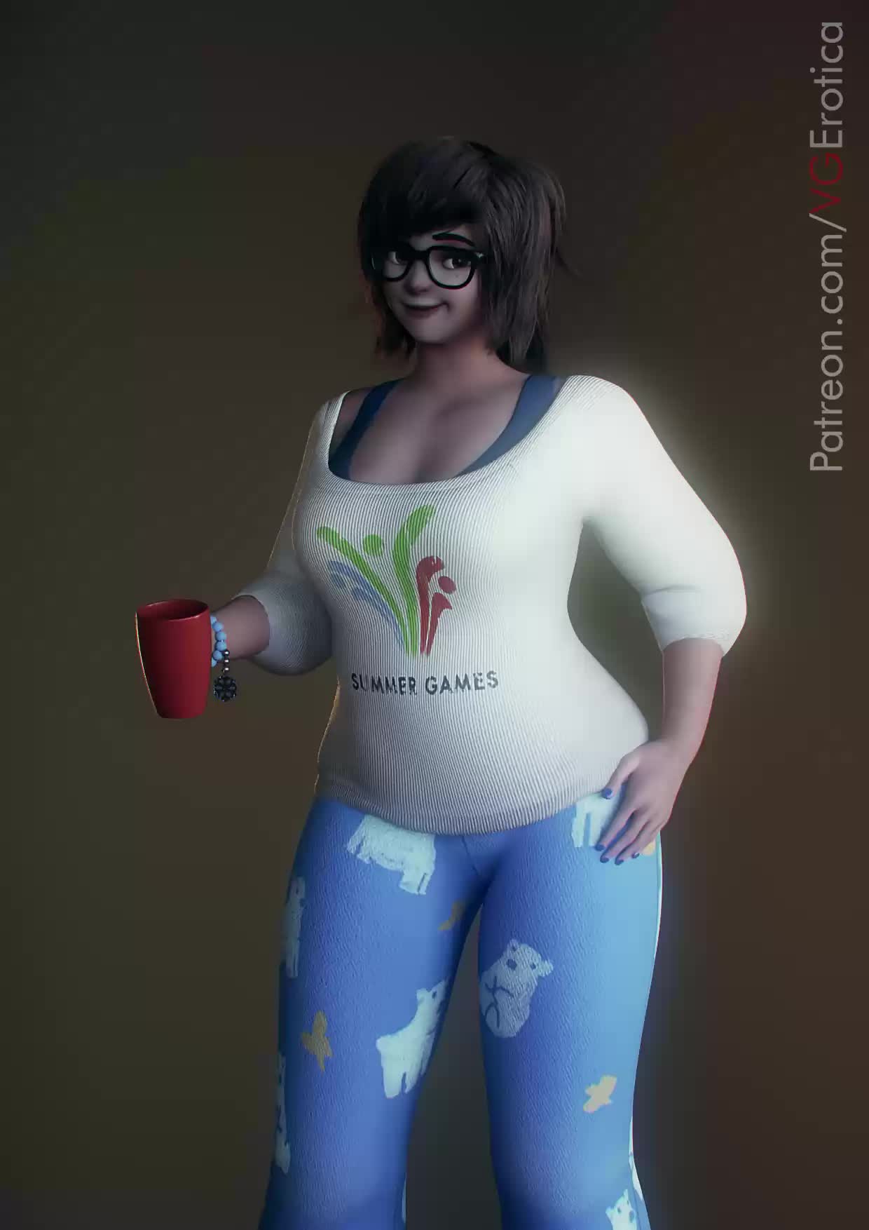 3D Animated Blender Mei-Ling_Zhou Overwatch VG_Erotica // 1240x1754 // 5.3MB // webm