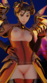 3D Blender Mercy Overwatch lemony-senpai // 1080x1920 // 7.9MB // png