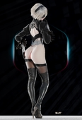 3D Android_2B Nier Nier_Automata xvladtepesx // 3500x5147 // 712.0KB // jpg