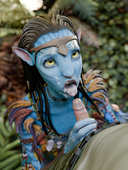3D Avatar_(Film) Blender Na'vi Neytiri Quick_E // 1440x1920 // 1.2MB // jpg