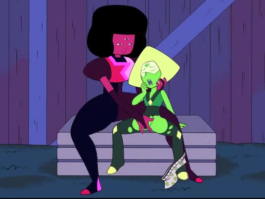 Animated Area_(artist) Garnet Peridot Sound Steven_Universe // 536x404 // 5.4MB // webm