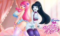 Adventure_Time Marceline_the_Vampire_Queen Princess_Bubblegum // 1701x1032 // 300.2KB // jpg