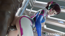 3D Animated Blender D.Va Overwatch Sound Srasoni // 1280x720, 21s // 11.8MB // webm