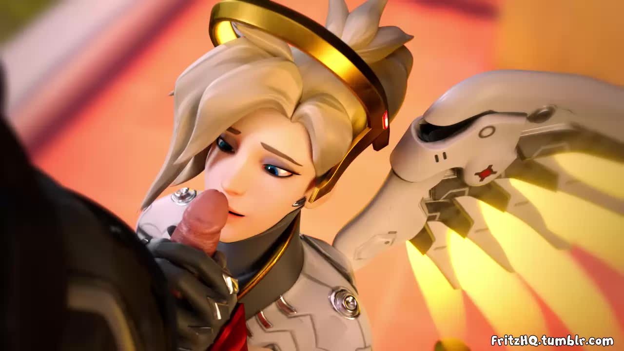 3D Animated Blender Mercy Overwatch zedsfm // 1280x720 // 291.2KB // webm