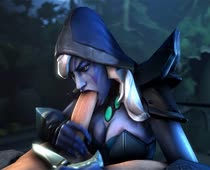 3D Animated DOTA_2 Defense_Of_The_Ancients Drow_Ranger Nottenj Source_Filmmaker // 816x540 // 1.1MB // webm