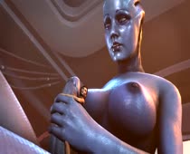 3D Animated Asari Commander_Shepard Femshep Liara_T'Soni Mass_Effect Source_Filmmaker Tsoni // 1280x720 // 335.1KB // webm