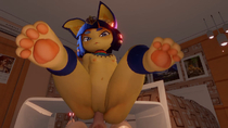 3D Animal_Crossing Animated Ankha Blender Sound thenaysayer34 // 1280x720, 18s // 11.8MB // webm