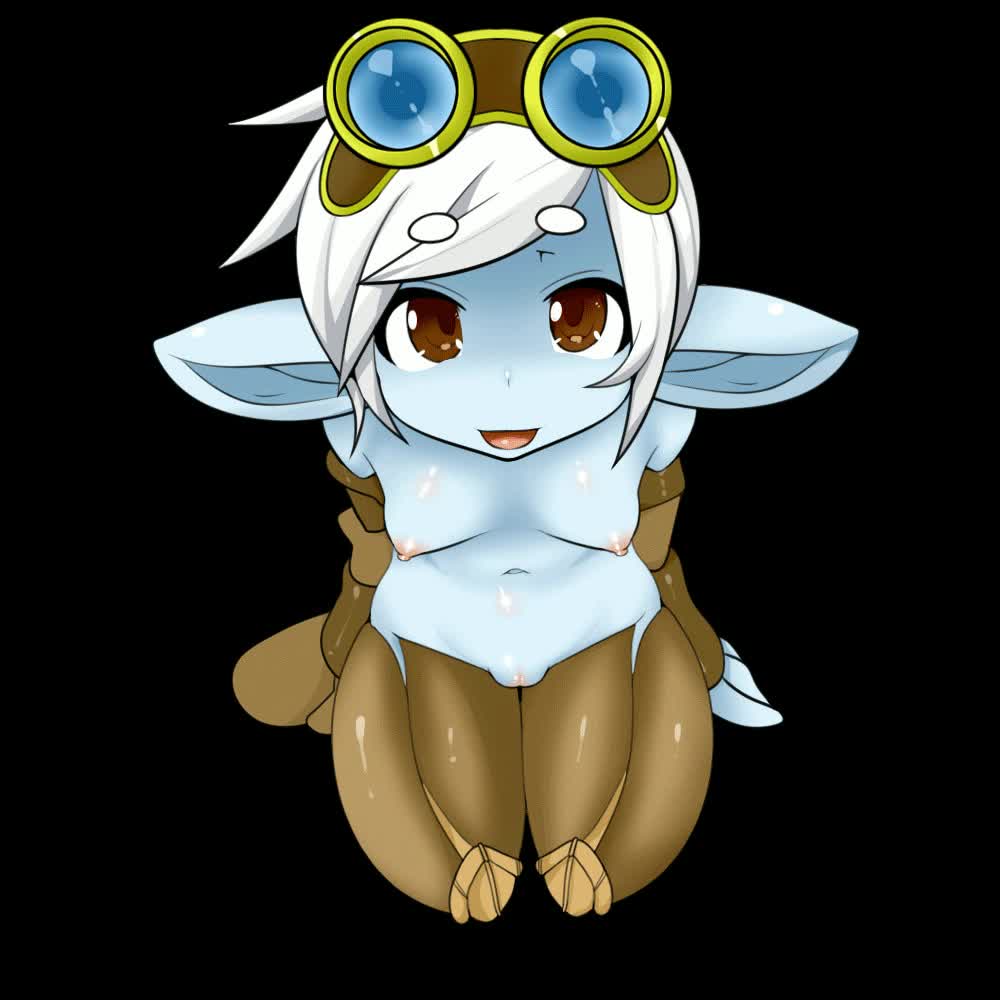 Animated League_of_Legends Padark Tristana Yordle // 1000x1000 // 1.9MB // webm