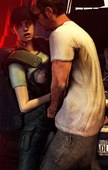 3D Grand_Theft_Auto_V Jill_Valentine Resident_Evil Source_Filmmaker Trevor_Philips // 1075x1687 // 1.4MB // jpg