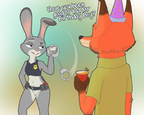 Judy_Hopps Nick_Wilde Riddles Zootopia // 2000x1600 // 1.0MB // jpg