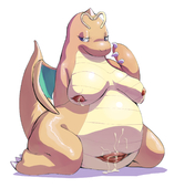 Dragonite_(Pokémon) Pokemon zerodigiporu // 1397x1513 // 683.1KB // jpg