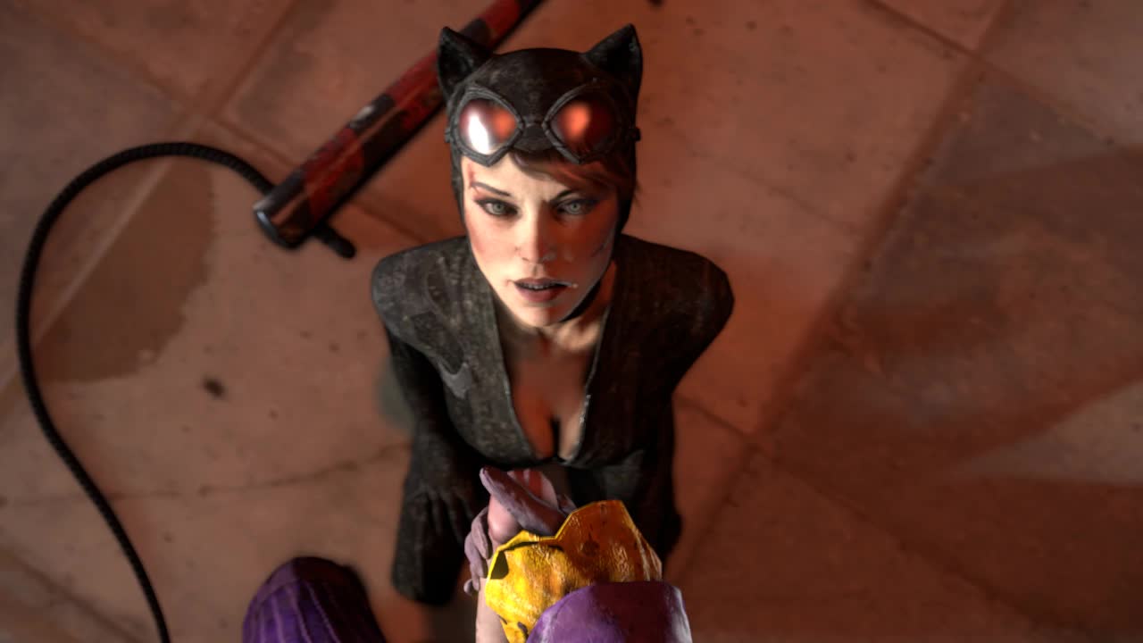 3D Animated Batman_(Series) Catwoman Joker Source_Filmmaker kawaiidetectiveenthusiast // 1280x720 // 2.0MB // webm