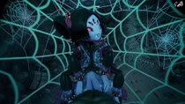 3D Animated Muffet Sound Source_Filmmaker Undertale generalbutch // 960x540 // 19.6MB // webm