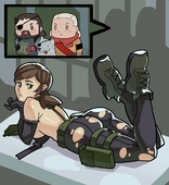 Metal_Gear Metal_Gear_Solid Metal_Gear_Solid_V:_The_Phantom_Pain Quiet Revolver_Ocelot Snake_(Big_Boss) splashbrush // 992x1084 // 254.5KB // jpg