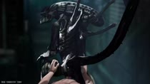 3D Alien_(Series) Animated Cavafly01 Xenomorph // 2700x1518 // 646.0KB // webm